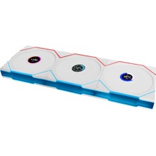 Lian Li Unı Fan Tl Wıreless LCD 3X120MM Beyaz Kasa Fani