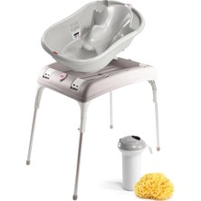 Empressco Ok Baby Okbaby Onda Bebek Banyo Seti 4 Parça Açık Gri - Fiyatı, Yorumları
