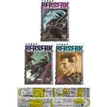 Athica Books Berserk 15-16-17. Ciltler Manga Seti (Özel Cetvel ve Manga Ayracı Hediyeli)