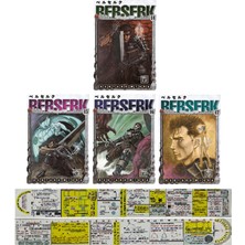 Athica Books Berserk 14-15-16-17. Ciltler Manga Seti (Özel Cetvel ve Manga Ayracı Hediyeli)