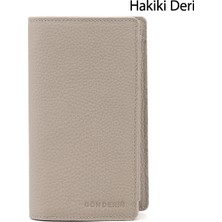 Gönderi(r) Kadın Vizon Floter  Hakiki Deri Dikey Cüzdan