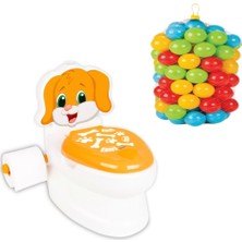 Empressco Pilsan Eğitici Köpek Klozet Lazımlık + 25 Adet Havuz Oyun Topu - Fiyatı, Yorumları