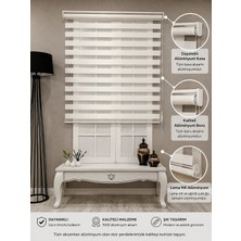 Bambu Stor Zebra Perde Etek Dilimsiz