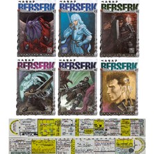 Athica Books Berserk 12-13-14-15-16-17. Ciltler Manga Seti (Özel Cetvel ve Manga Ayracı Hediyeli)