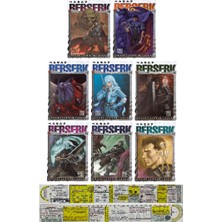 Athica Books Berserk 10-11-12-13-14-15-16-17. Ciltler Manga Seti (Özel Cetvel ve Manga Ayracı Hediyeli)