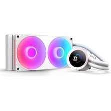 Nzxt Kraken Plus 240 Rgb 240MM Beyaz Islemci Sivi Sogutucu