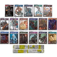 Athica Books Berserk 1-2-3-4-5-6-7-8-9-10-11-12-13-14-15-16-17. Ciltler Manga Seti (Özel Cetvel ve Manga Ayracı Hediyeli)