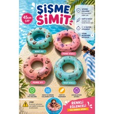 Bermuda 45 cm Ayı-Koala Desenli Şişme Simit