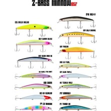 Fujin Z-Bass Minnow 125F 21GR Maket Balık 174 Zb Rainbow  Rengi