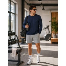 Crosstime  Erkek Lacivert Spor Sweatshirt
