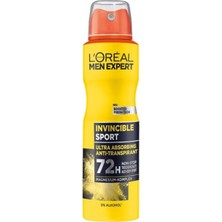 L'Oréal Paris Men Expert L'oreal Paris Men Expert Invincible Sport 72H Anti-Transpirant Deodorant Sprey 150 ml