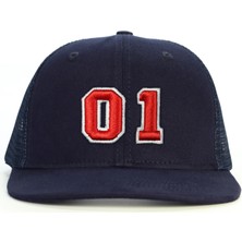 PataCute 01 Numara Kabartmalı Snapback Şapka
