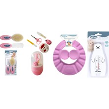 Empressco Sevi Bebe Bakım Seti(Naturel Fırça Tarak +Duş Başlığı+Tırnak Bakım Seti+Banyo Termometresi) - Fiyatı, Yorumları