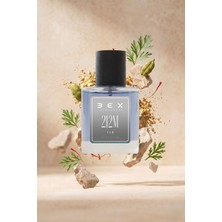 BEX 50ml Erkek Parfüm 113 - 212m-212 Vip Men Aromatik Koku ile Kendinizi Özel Hissedin