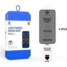 Lito iPhone 17 Pro Light Speed Magic Box Privacy-2 In 1 Ekran Koruyucu