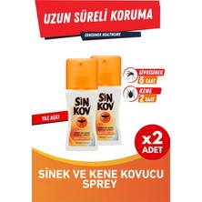Sinkov Kovucu Sprey 2'li Eko Set - Sinek Kene Uzun Süre Koruma 2X100ML