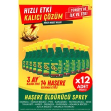 Killing Max Sprey 12'li Eko Set - 14 Haşere, Karıncalarda 3 Ay Kalıcı Etkili Haşere Öldürücü - 12X500ML