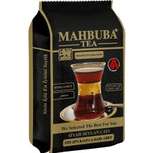 Mahbuba STD 2571 Earl Grey Bergamot Aromalı İthal Seylan Sri Lanka Ceylon Kaçak Siyah Yaprak Çayı 200gr