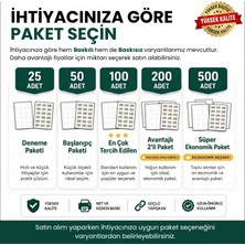 Herboy HB-1078 210 x 78,63 mm A4 Laser Etiket (25 Adet)