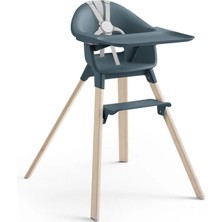 Stokke Clikk Mama Sandalyesi Bambu - Fjord Blue