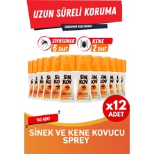 Sinkov Kovucu Sprey 12'li Eko Set - Sinek Kene Uzun Süre Koruma 12X100ML