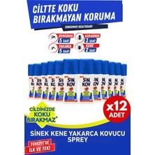 Sinkov Comfort Kovucu Sprey 12'li Eko Set - Sinek Kene Yakarca - Ciltte Koku Bırakmayan Koruma 12X100ML
