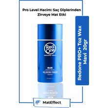 Redone Premium Mavi Toz Wax 20 gr - Hafif Formül & Güçlü Etki & Kalıcı Şekil