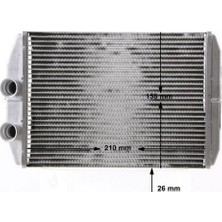 Mahle Mixdepo Kalorifer Radyatörü Renault Kangoo Ii 08- Master Iii 10- 210X158X26