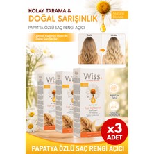 PlusWiss+ Wiss+ Papatya Sprey 3'lü Eko Set - Saç Rengi Açıcı - Doğal Sarışınlık 3X150ML