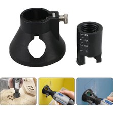 Glryz Dremel Uyumlu Gravür Makineleri İçin 48 x 60 mm Çap Freze Kanal Açma Aparatı