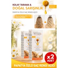 PlusWiss+ Wiss+ Papatya Sprey 2'li Eko Set - Saç Rengi Açıcı - Doğal Sarışınlık 2X150ML