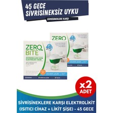 Zerobite Elektrolikit Takım 2'li Eko Set - Sivrisineklere Karşı 45 Gece Koruma 2x(Makine + 30ML Likit Şişe)
