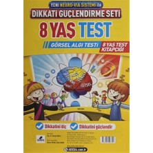 Adeda Yayıncılık Adeda DGS 8 Yaş Görsel Algı Testi Osman Abalı 9 - 12 Yaş Dikkat Geliştirme Kitabı