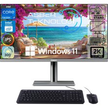 Casper Nirvana Aıo A870.1362-BF00A-V-G Intel Core I7-13620H 16GB Ram 2tb SSD 27" IPS Windows 11 Home Asbertech