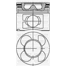 YENMAK Mixdepo Motor Piston Segman 0.50 330D-530D-730D-FREELANDER-RANGEROVER