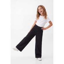 Joy Kids Kız Çocuk Palazzo Basic Pantolon (13-17YAŞ) (Siyah)