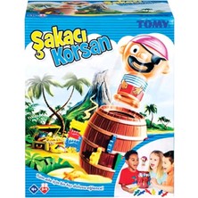 Tomy Şakacı Korsan 7028 P: 42594 Eğlenceli Aile Oyunu 5 - 7 Yaş İçin Strateji ve Parti Oyunu