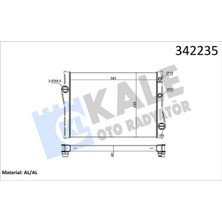Kale Mixdepo Motor Su Radyatoru Bmw B47 N47 N20 N54 N55 N57 M57 F15 F16 E70 E71 E72