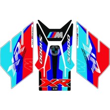 Grippatch Bmw S1000XR (2023) Uyumlu 6 Parça Renkli Tank Pad Seti GC44-2