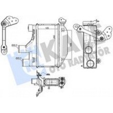 Kale Mixdepo Turbo Radyatörü Intercooler Toyota Corolla 1.4l 1ndtv NDE120 04-06 125X260X64