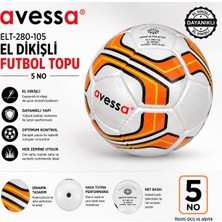 Avessa ELT-280-105 El Dikişli Futbol Topu No5 Sarı