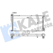 Kale Mixdepo Motor Su Radyatoru Bmw M47 M57 M67 E39 E38