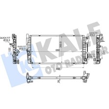 Kale Mixdepo Motor Su Radyatoru Bmw B38 B48 F40 F52 F44 F45 F46 F48 F49 F39 . Mini F54 F55 F56 F57 F60