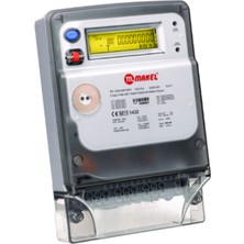 Makel T715.KMY.2251 5-100 Direkt Kombi Sayacı, Haberleşmeli Tek Yönlü, 3 Fazlı, 4 Telli, 5(100)A - 1 Adet