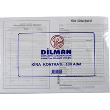 Dilman 100'lü Kira Kontratı Setli Resmi Evraklar, Kullanıcı Dostu Tasarım ile Güvenli Anlaşmalar