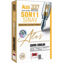 Yargı Yayınevi Yargı 2027 Ales Sayısal Sözel Yetenek Son 11 Sınav Tamamı Çözümlü Çıkmış Sorular