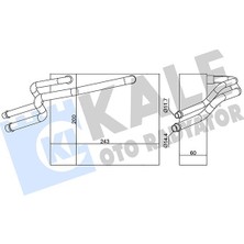 Kale Mixdepo Evaporator Kubistar-Renault Clio-Kangoo