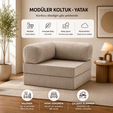 Rozalina Concept Aktivite Koltuğu -Legom -Uzanma Koltuğ- Süngerkoltuk-Berjer -100X100- Fitillikadife-Yıkanabilr Silinebilir Kumaş
