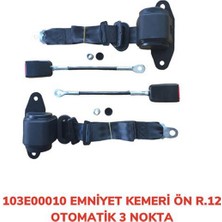 AFT Mixdepo Emniyet Kemeri Ön 3 Nokta Otomatik R12
