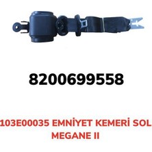 AFT Mixdepo Emniyet Kemeri Otomatik Sol Megane Ii